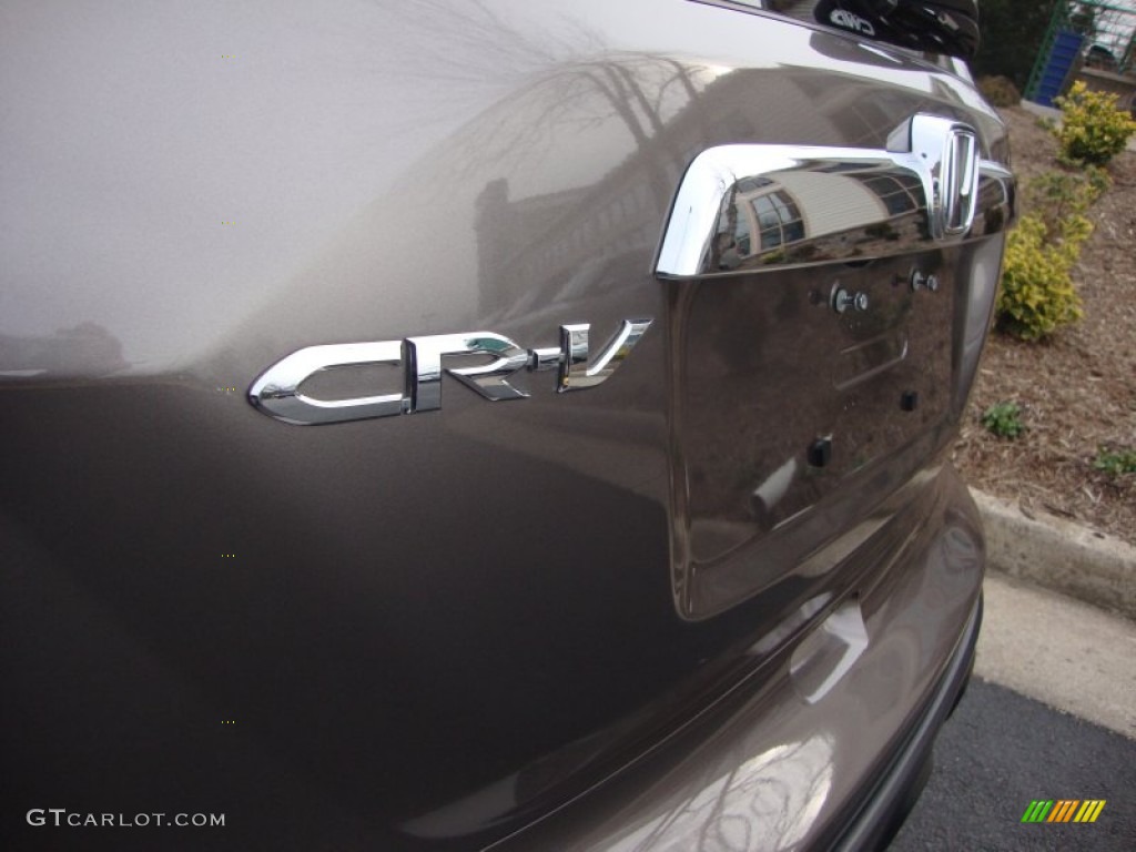 2009 CR-V EX-L 4WD - Urban Titanium Metallic / Ivory photo #6