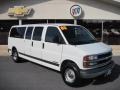 Summit White 2002 Chevrolet Express 3500 Extended Passenger Van