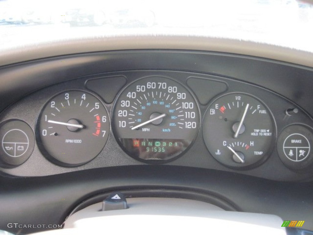 2003 Buick Regal LS Gauges Photo #61455303
