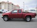 2010 Merlot Jewel Metallic GMC Canyon SLE Extended Cab 4x4  photo #4