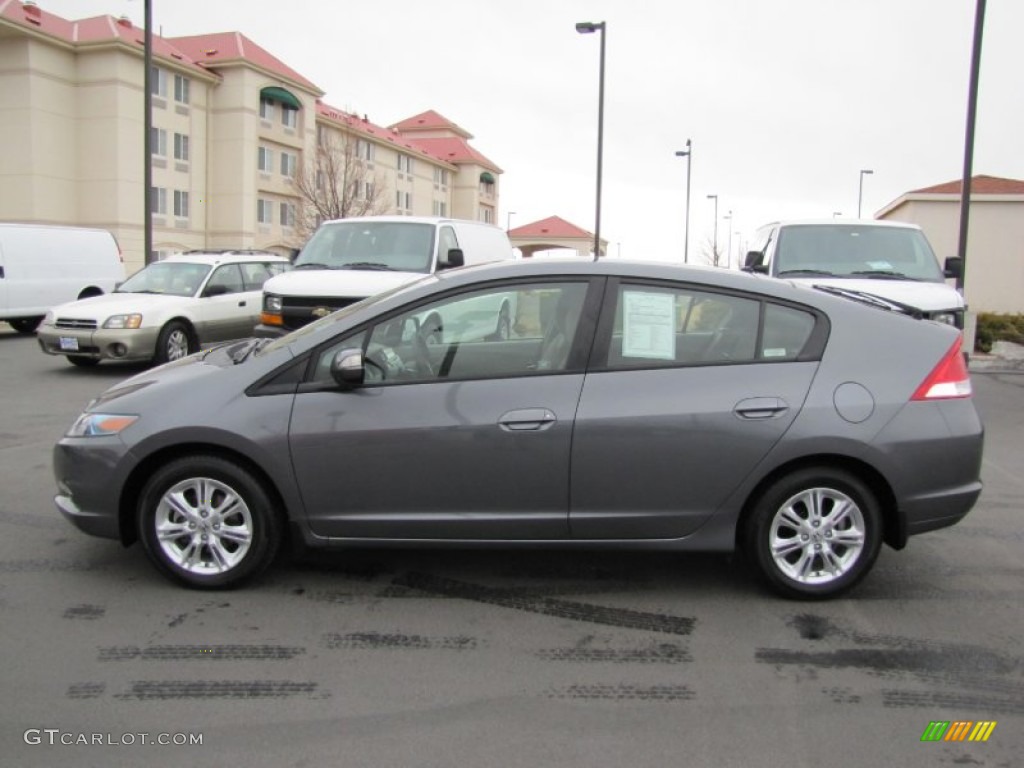 Polished Metal Metallic 2011 Honda Insight Hybrid EX Exterior Photo #61456525