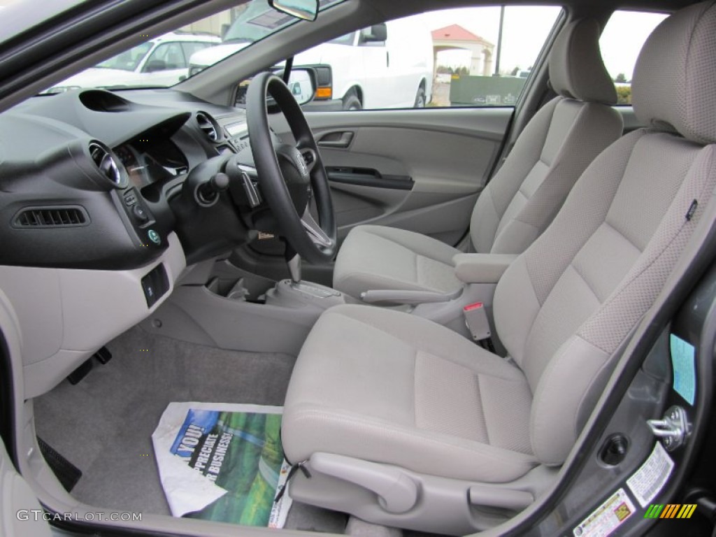 Gray Interior 2011 Honda Insight Hybrid EX Photo #61456537