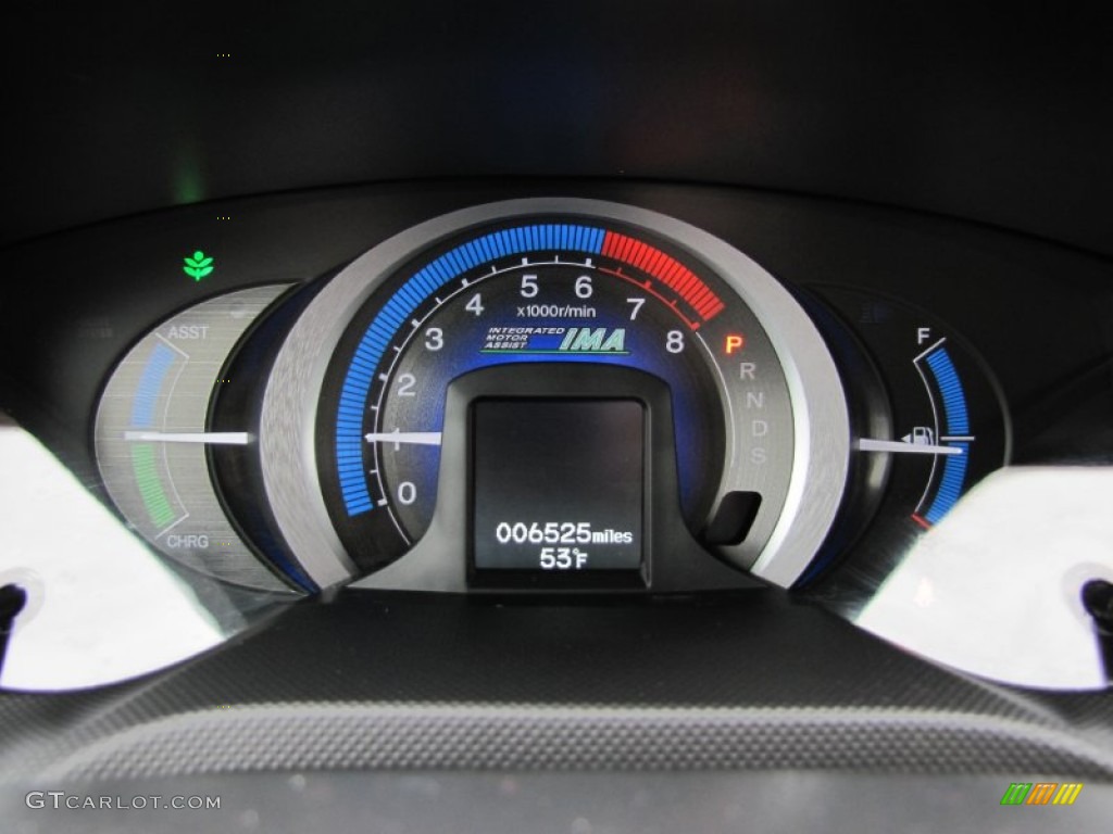 2011 Honda Insight Hybrid EX Gauges Photo #61456543