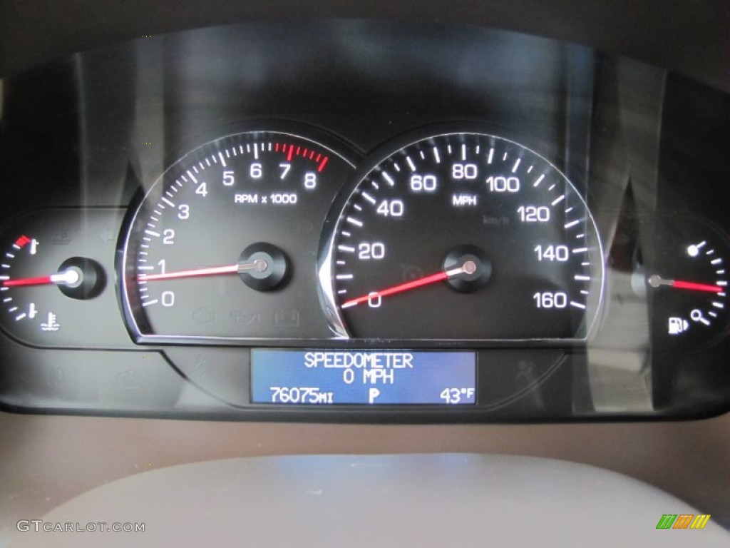 2009 Cadillac SRX V8 Gauges Photos
