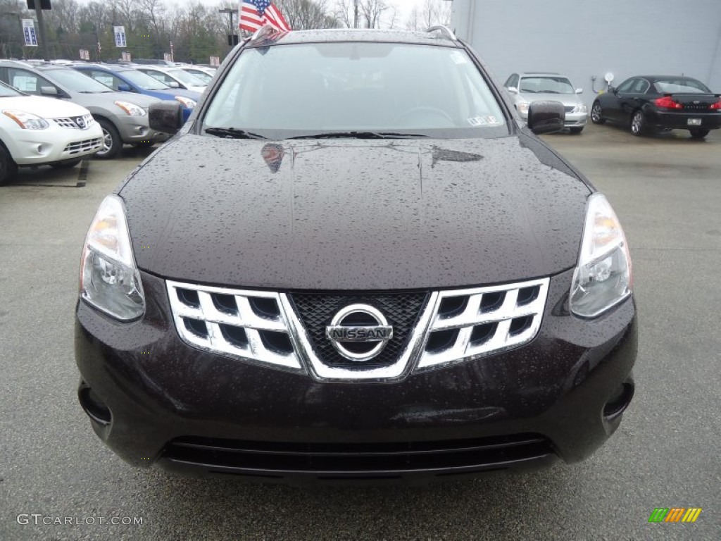 2011 Rogue SV AWD - Black Amethyst / Black photo #3