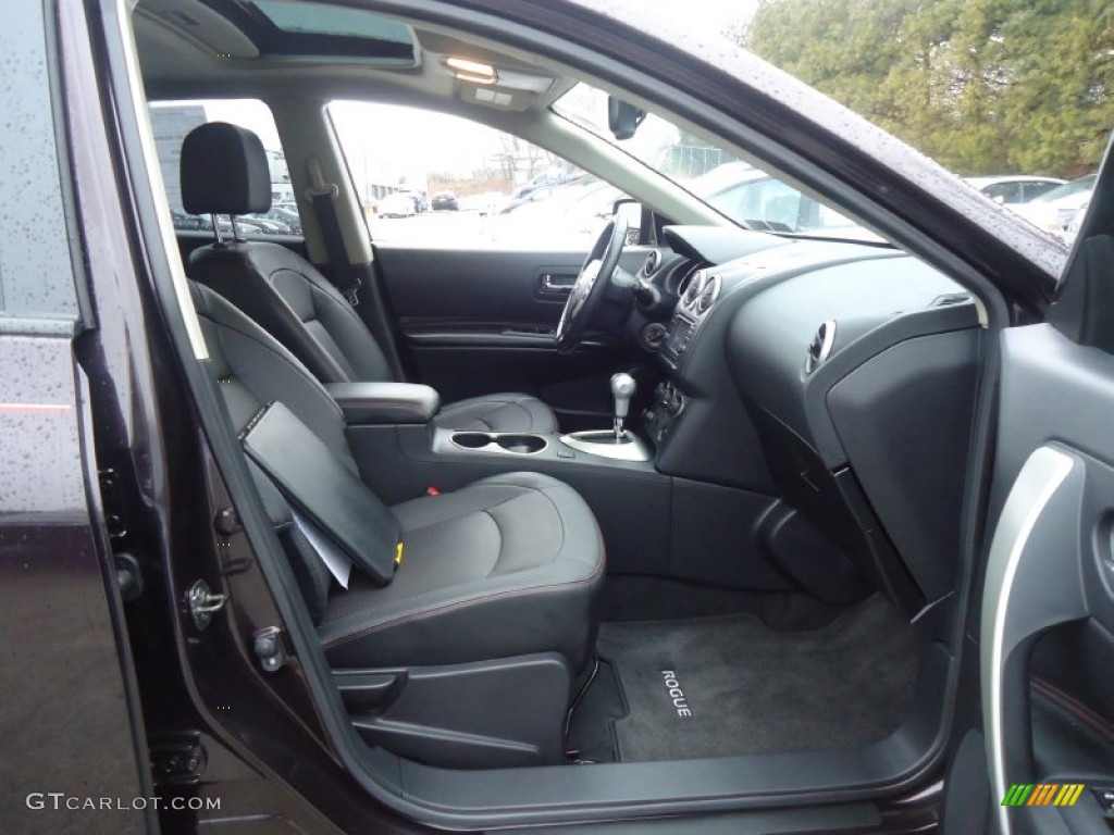 2011 Rogue SV AWD - Black Amethyst / Black photo #20