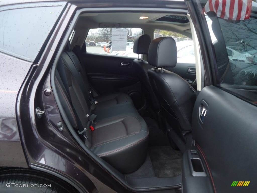 2011 Rogue SV AWD - Black Amethyst / Black photo #21