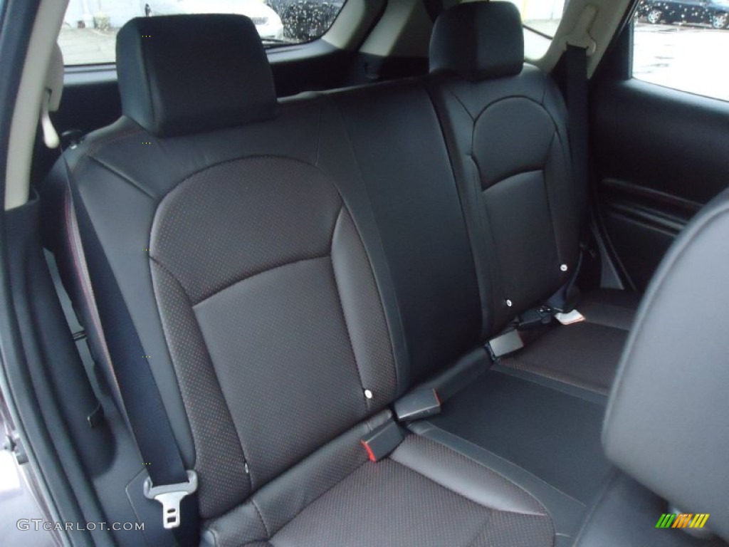 Black Interior 2011 Nissan Rogue SV AWD Photo #61458838