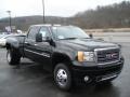 Onyx Black 2012 GMC Sierra 3500HD Denali Crew Cab 4x4 Dually Exterior