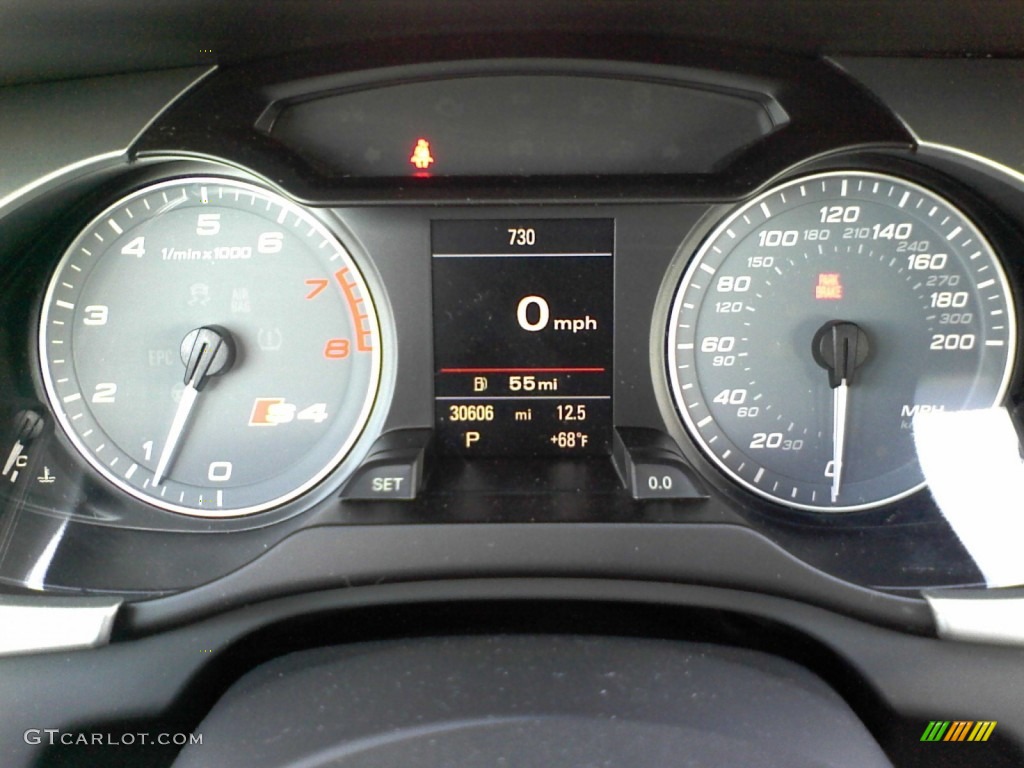 2010 Audi S4 3.0 quattro Sedan Gauges Photo #61459135