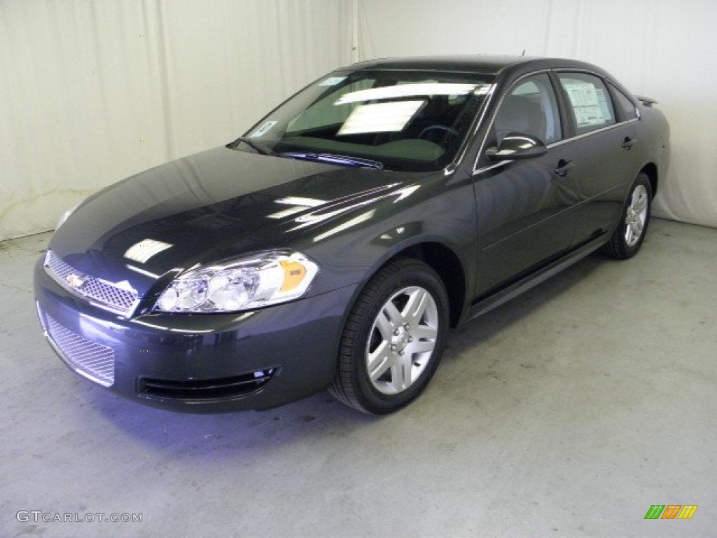 2012 Impala LT - Ashen Gray Metallic / Ebony photo #3