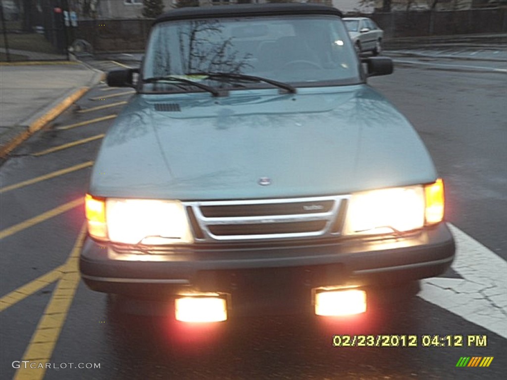 1991 900 Turbo Convertible - Beryl Green / Dark Grey photo #1