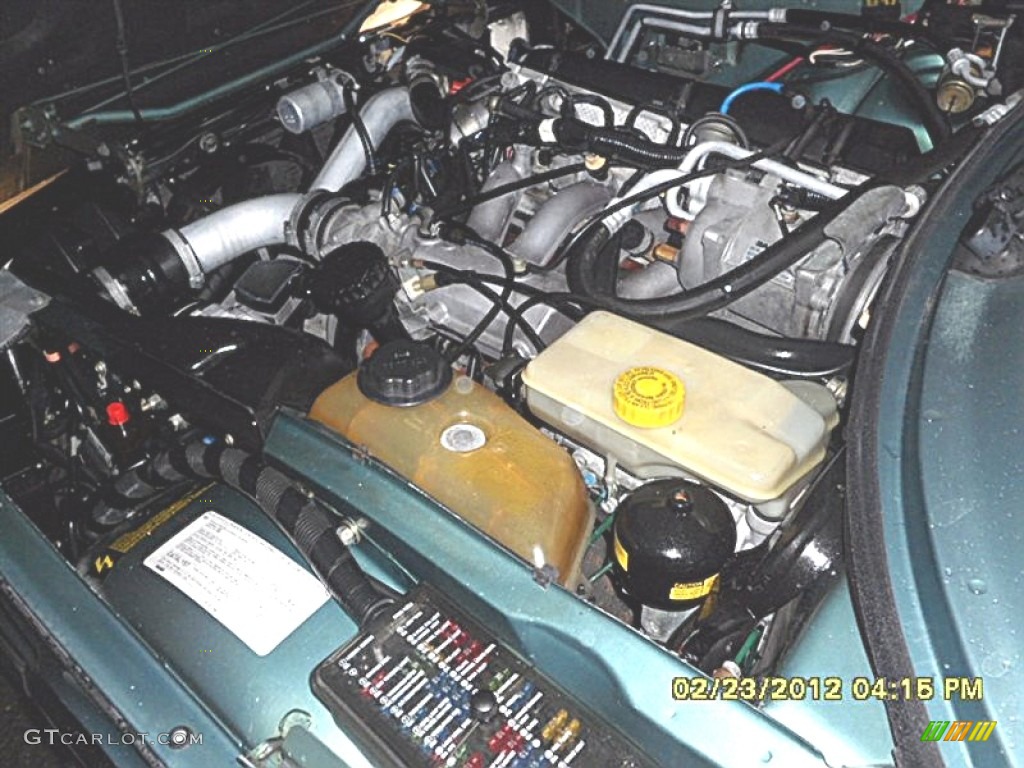 1991 900 Turbo Convertible - Beryl Green / Dark Grey photo #7