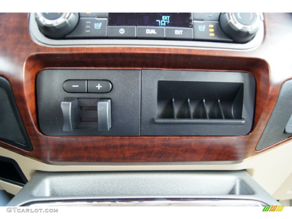 2012 F250 Super Duty King Ranch Crew Cab 4x4 - Autumn Red Metallic / Chaparral Leather photo #35