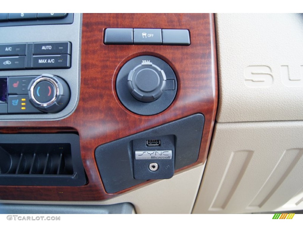 2012 F250 Super Duty King Ranch Crew Cab 4x4 - Autumn Red Metallic / Chaparral Leather photo #36