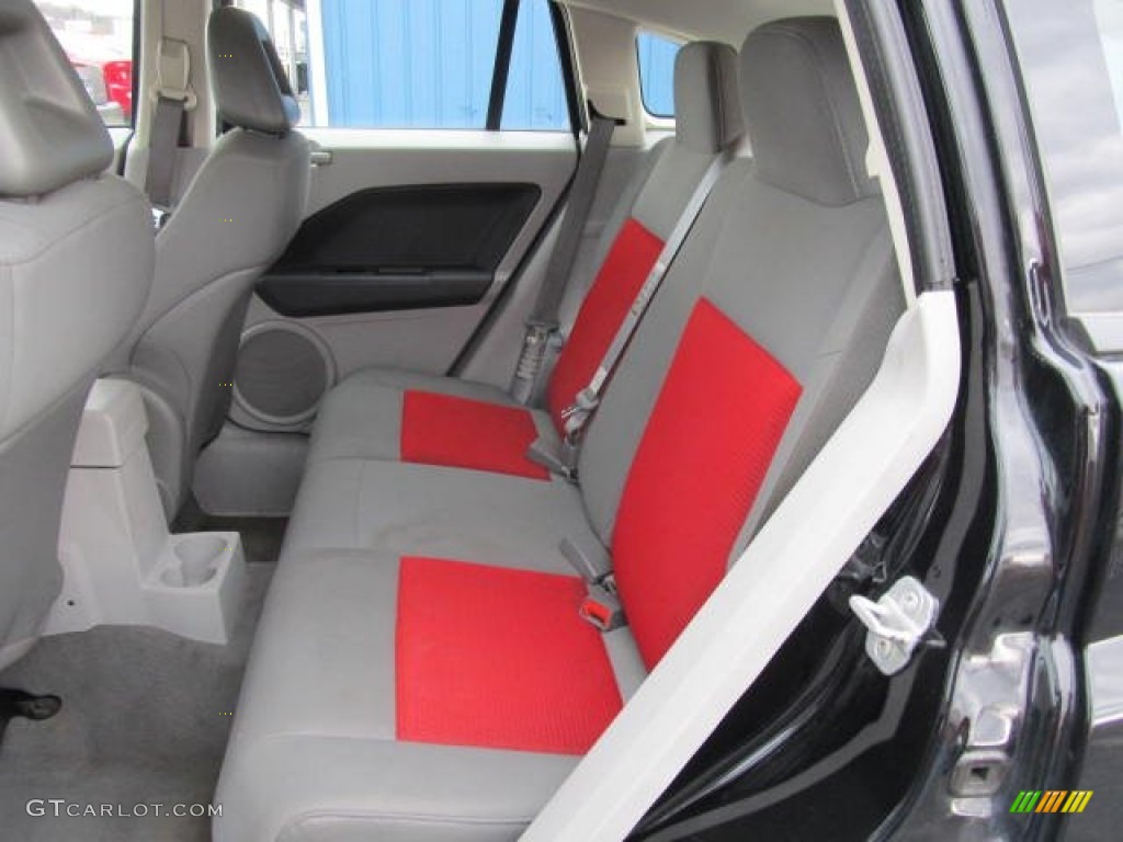 Pastel Slate Gray/Red Interior 2007 Dodge Caliber SXT Photo #61461295