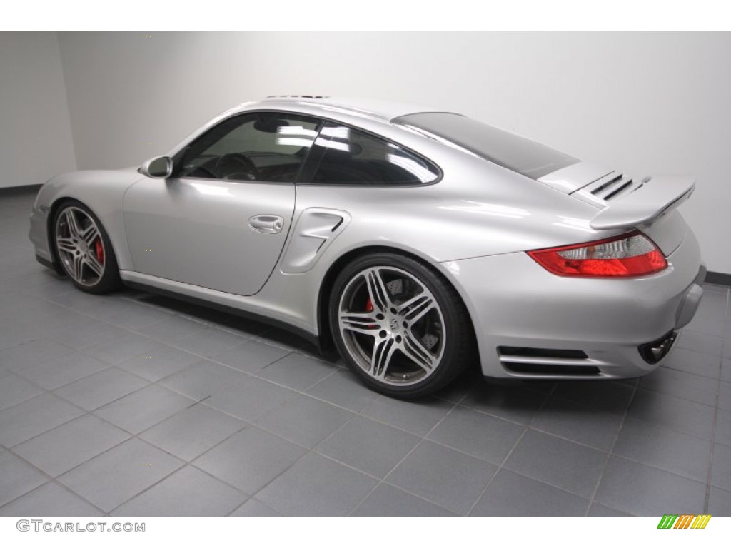 Arctic Silver Metallic 2007 Porsche 911 Turbo Coupe Exterior Photo #61461717