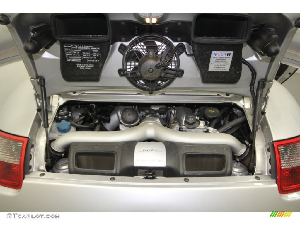 2007 Porsche 911 Turbo Coupe 3.6 Liter Twin-Turbocharged DOHC 24V VarioCam Flat 6 Cylinder Engine Photo #61462023