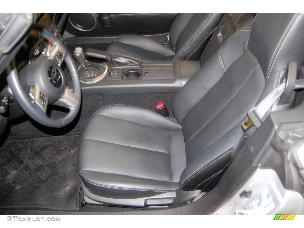 Black Interior 2007 Mazda MX-5 Miata Grand Touring Hardtop Roadster Photo #61462051