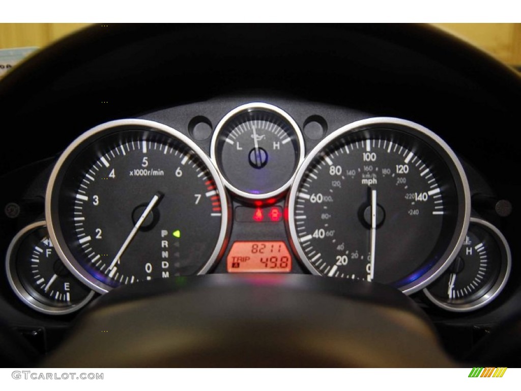 2007 Mazda MX-5 Miata Grand Touring Hardtop Roadster Gauges Photo #61462146