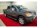 Smoke Metallic 2010 Nissan Titan LE Crew Cab