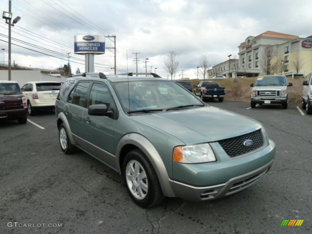 2005 Freestyle SE - Titanium Green Metallic / Shale photo #1