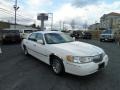 White Pearlescent Tri-Coat 2000 Lincoln Town Car Signature