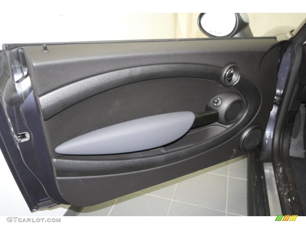 2012 Cooper Clubman - Highclass Gray Metallic / Carbon Black photo #13