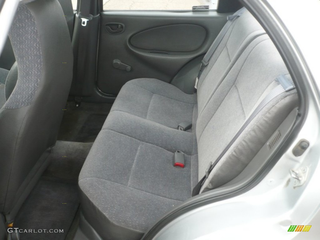2001 Chevrolet Metro LSi Rear Seat Photos