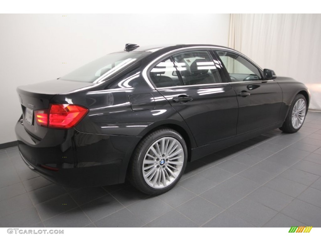 2012 3 Series 328i Sedan - Black Sapphire Metallic / Black photo #8