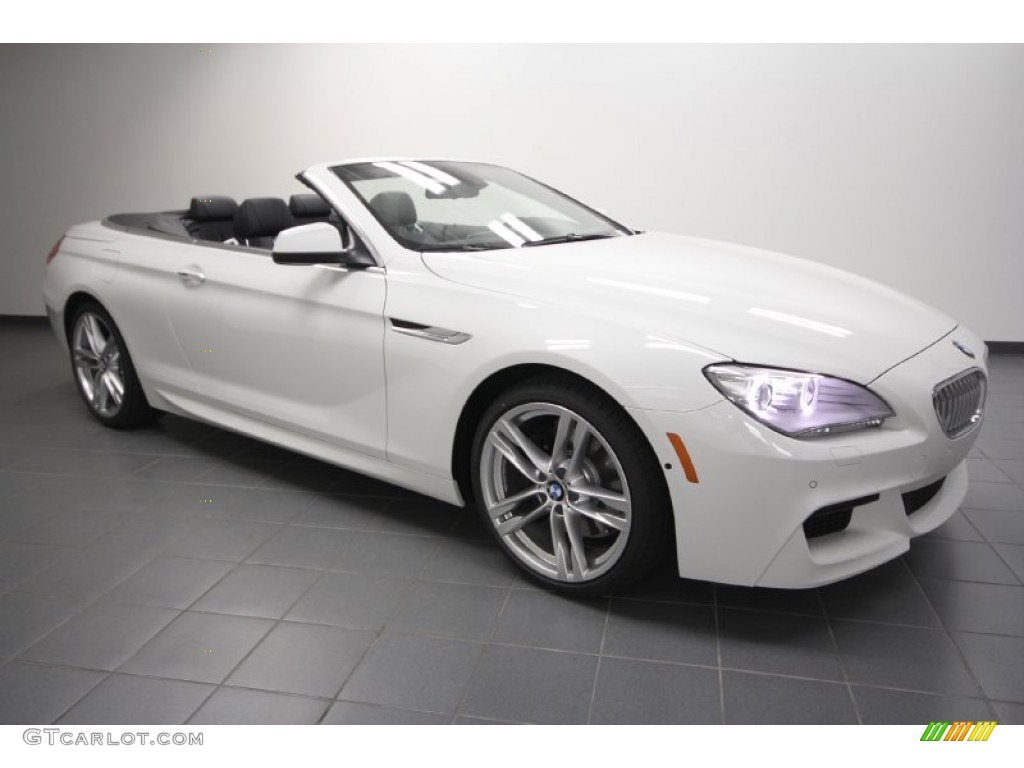 Alpine White 2012 BMW 6 Series 650i Convertible Exterior Photo #61464306