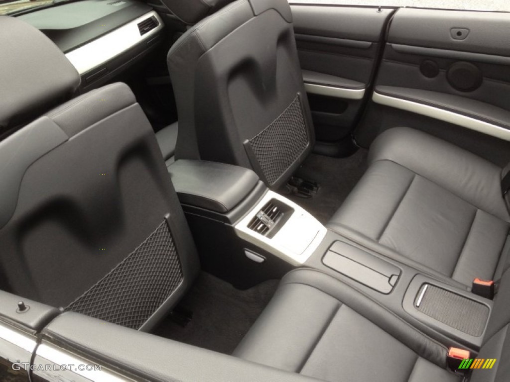 2008 3 Series 328i Convertible - Black Sapphire Metallic / Black photo #36