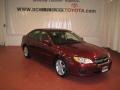 2009 Ruby Red Pearl Subaru Legacy 2.5i Sedan  photo #3