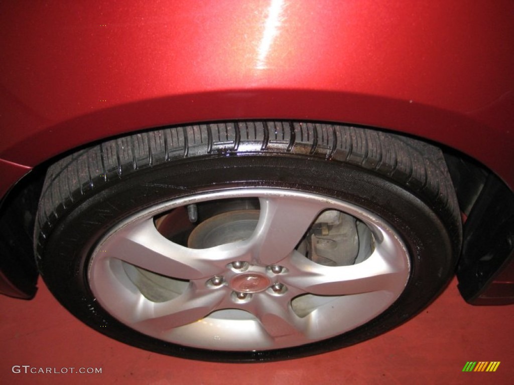 2009 Legacy 2.5i Sedan - Ruby Red Pearl / Off Black photo #23