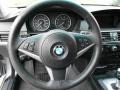 Black Steering Wheel Photo for 2008 BMW 5 Series #61466031