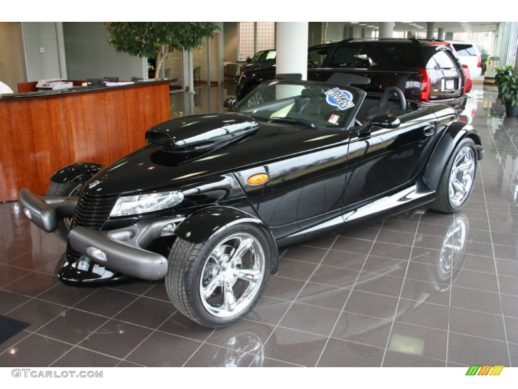 Prowler Black 1999 Plymouth Prowler Roadster Exterior Photo #61466730