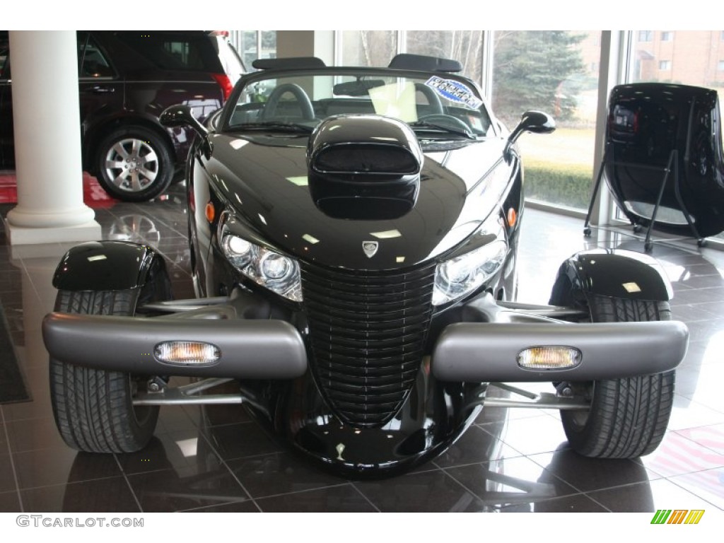 Prowler Black 1999 Plymouth Prowler Roadster Exterior Photo #61466736