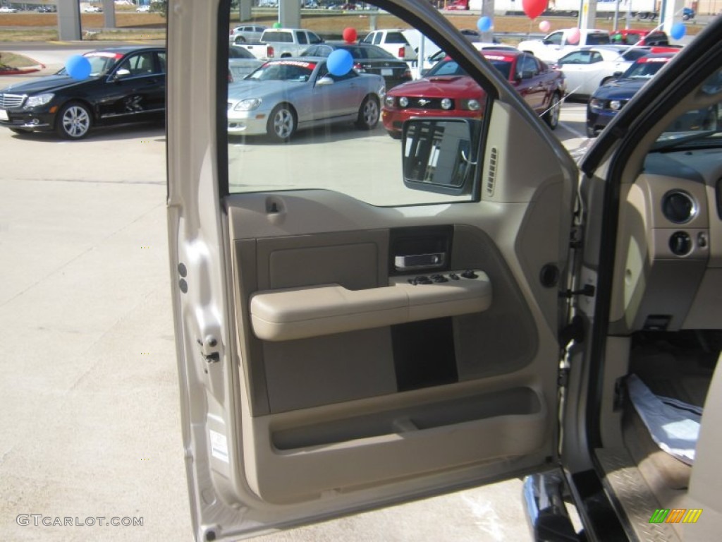 2007 F150 XLT SuperCrew - Pueblo Gold Metallic / Tan photo #14