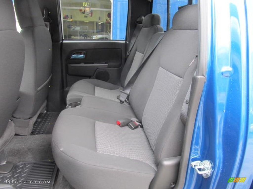 2012 Chevrolet Colorado LT Crew Cab 4x4 Rear Seat Photo #61467591