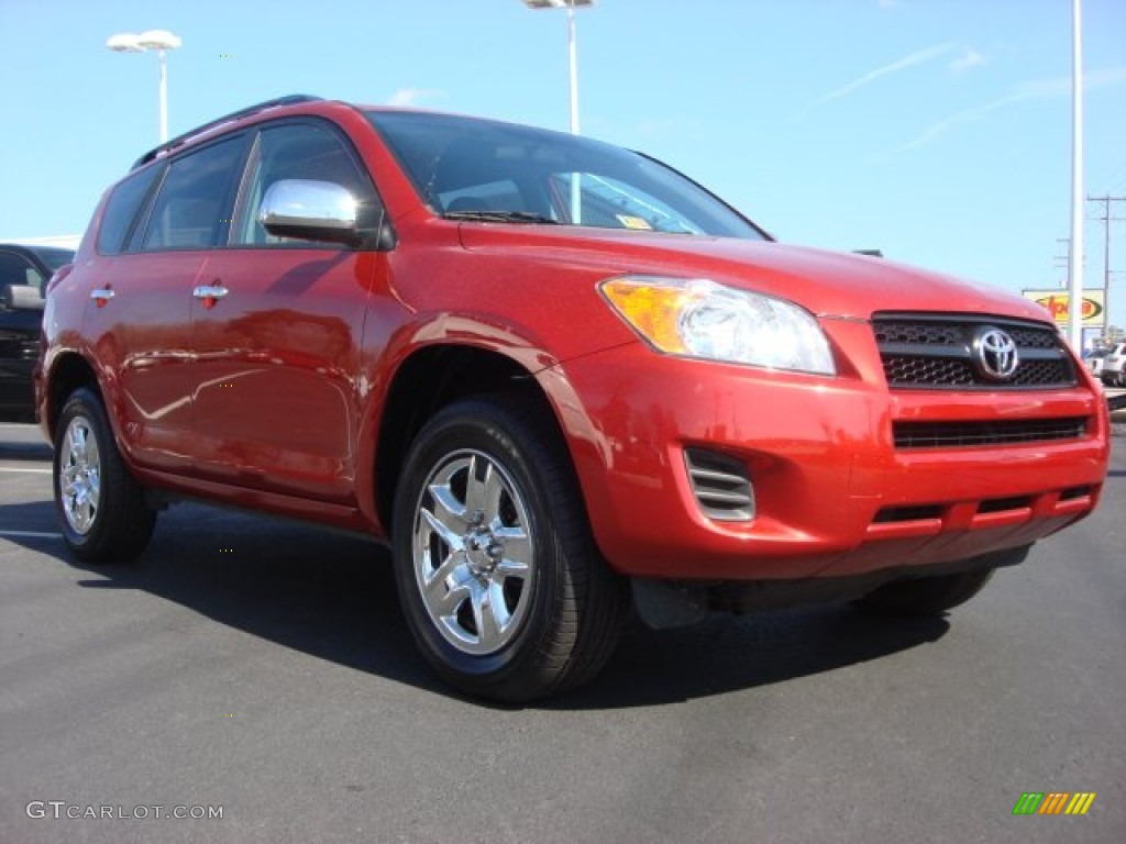 Barcelona Red Metallic Toyota RAV4