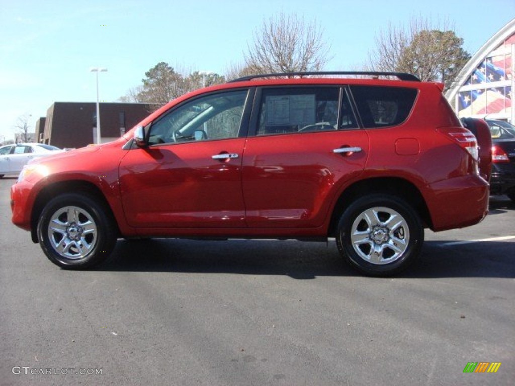 2011 RAV4 I4 - Barcelona Red Metallic / Ash photo #6