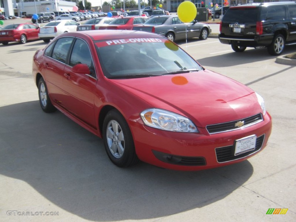2011 Impala LT - Victory Red / Ebony photo #7