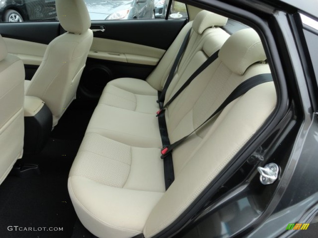 Beige Interior 2012 Mazda MAZDA6 i Touring Plus Sedan Photo #61469169