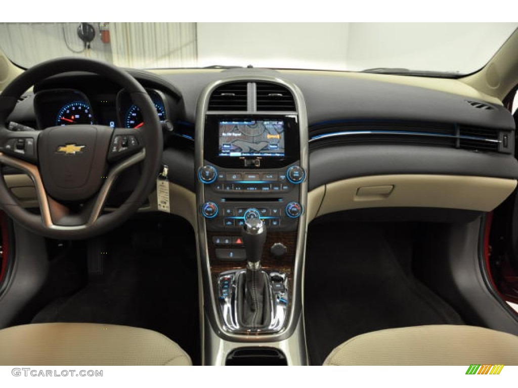 2013 Chevrolet Malibu ECO Cocoa/Light Neutral Dashboard Photo #61469865