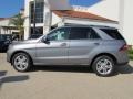 2012 Palladium Silver Metallic Mercedes-Benz ML 350 4Matic  photo #2
