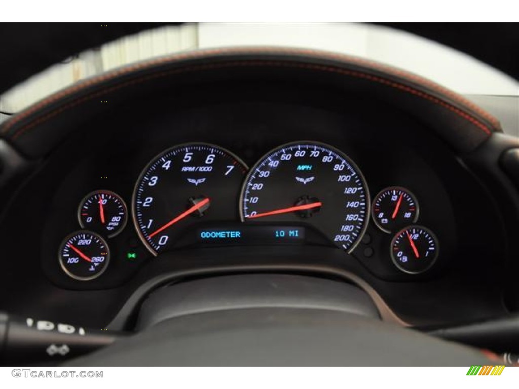 2012 Chevrolet Corvette Centennial Edition Grand Sport Coupe Gauges Photo #61470078