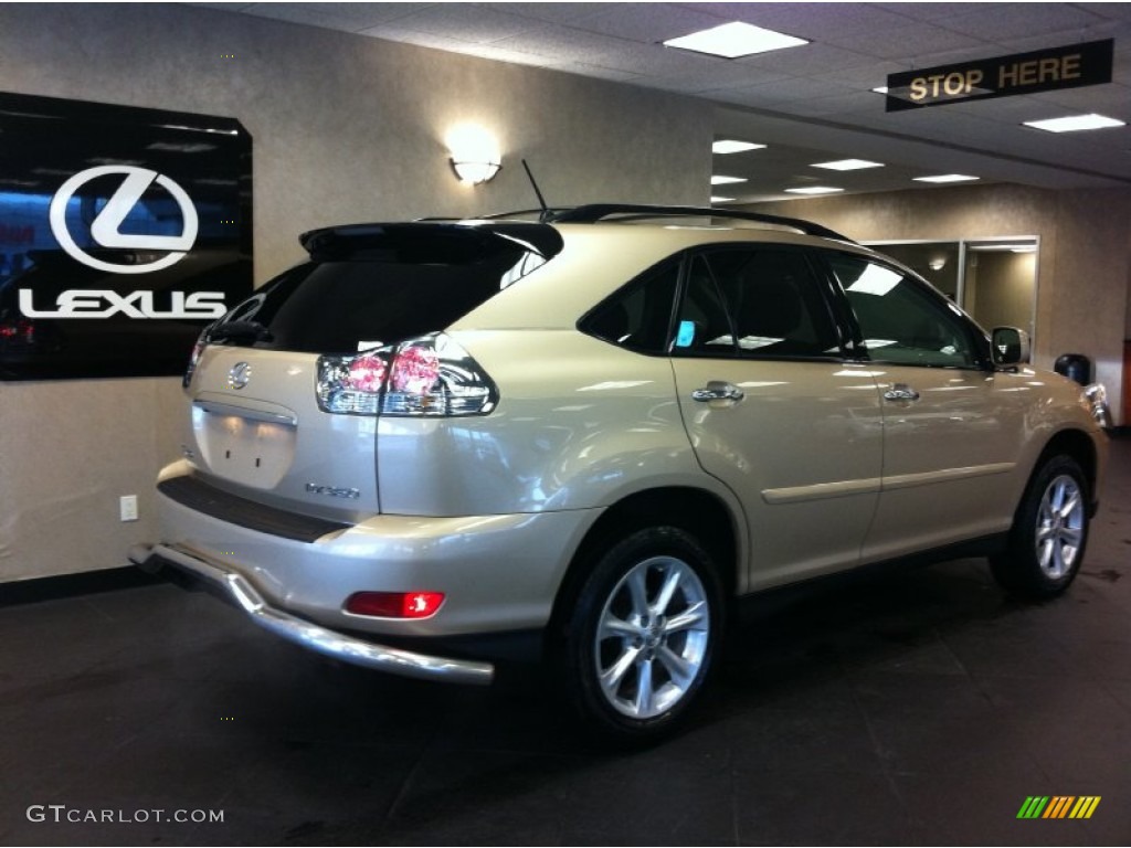 2009 RX 350 AWD - Golden Almond Metallic / Parchment photo #2