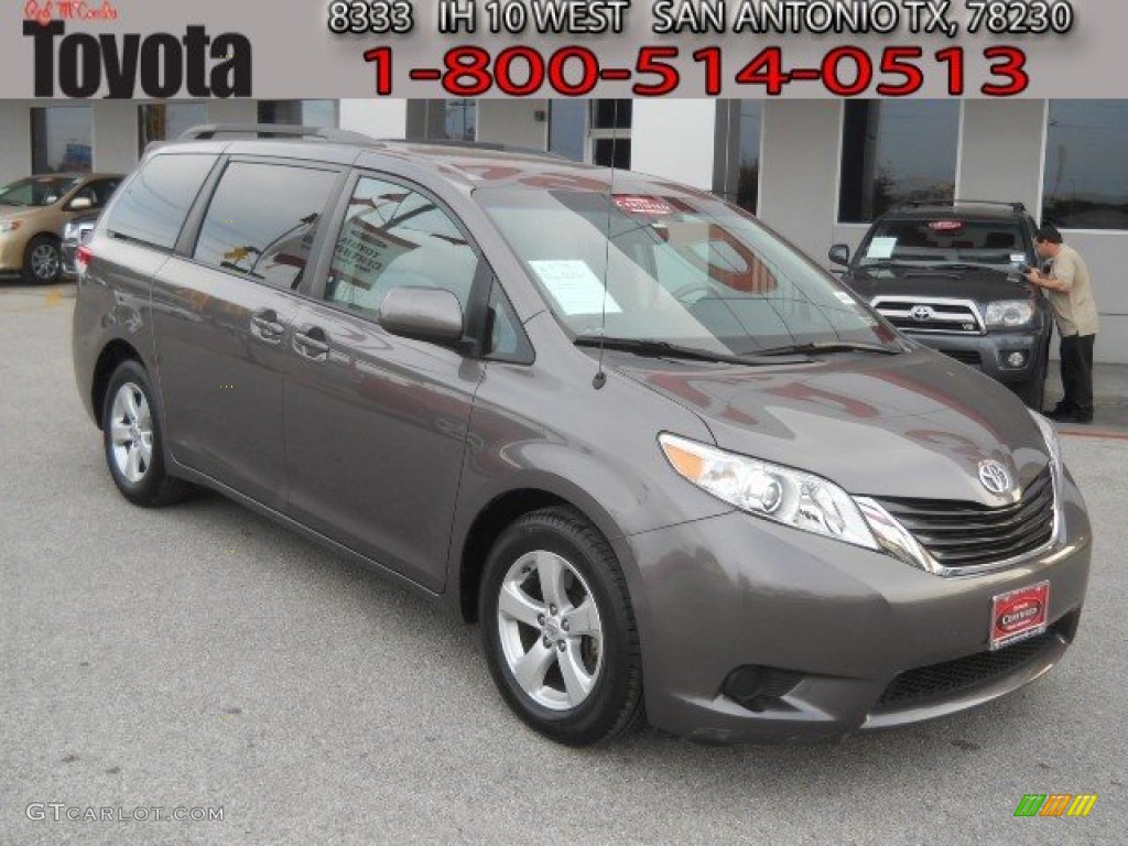 Predawn Gray Mica Toyota Sienna