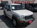 Stone White 2004 Jeep Liberty Sport