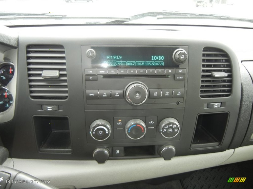 2009 Silverado 1500 LT Crew Cab - Blue Granite Metallic / Light Titanium photo #17